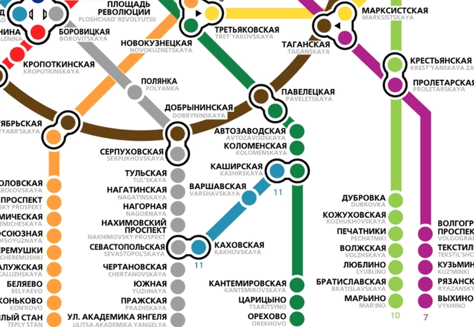 Схема выхино