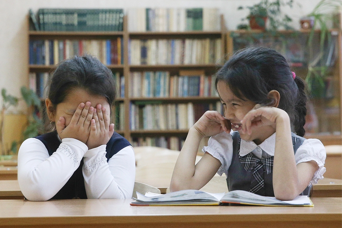 Начинают мерещиться. Лоб ученицы.