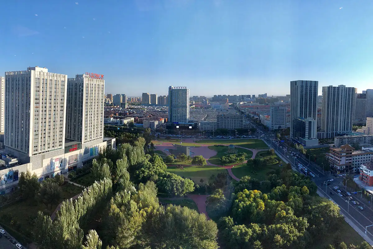 Деловой центр Баотоу. 