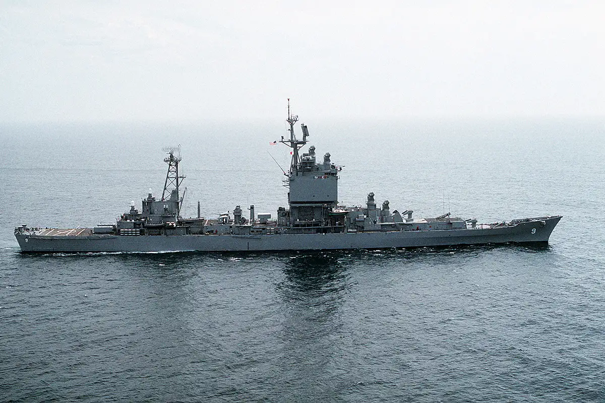 USS Long Beach. 