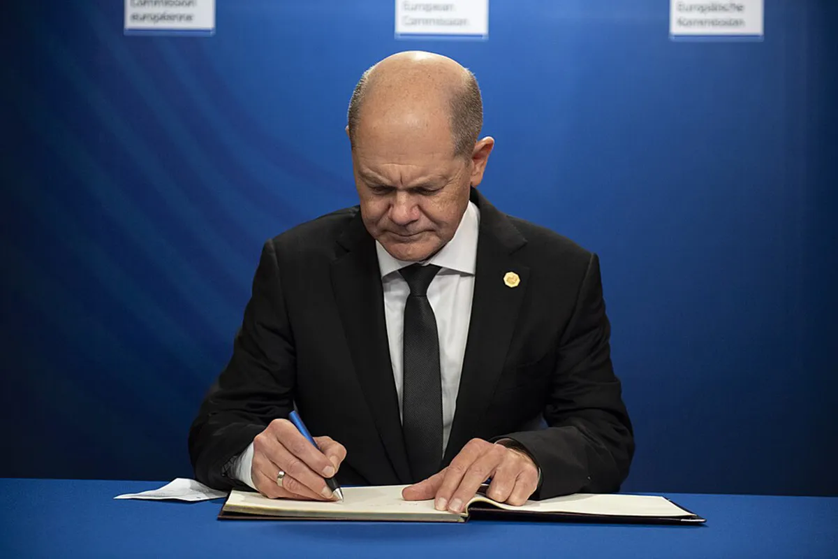 Олаф Шольц.