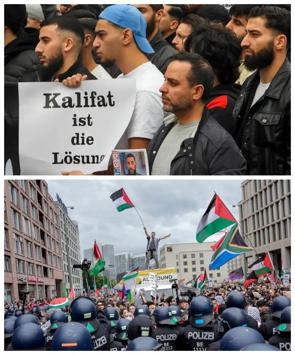 Сюжеты с митинга исламистов в Гамбурге, где они требуют создании халифата в Германии. Такого будущего мы хотим для России? Уверен, нет!