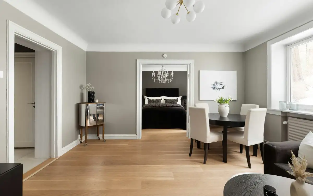 Ничего лишнего на полу.