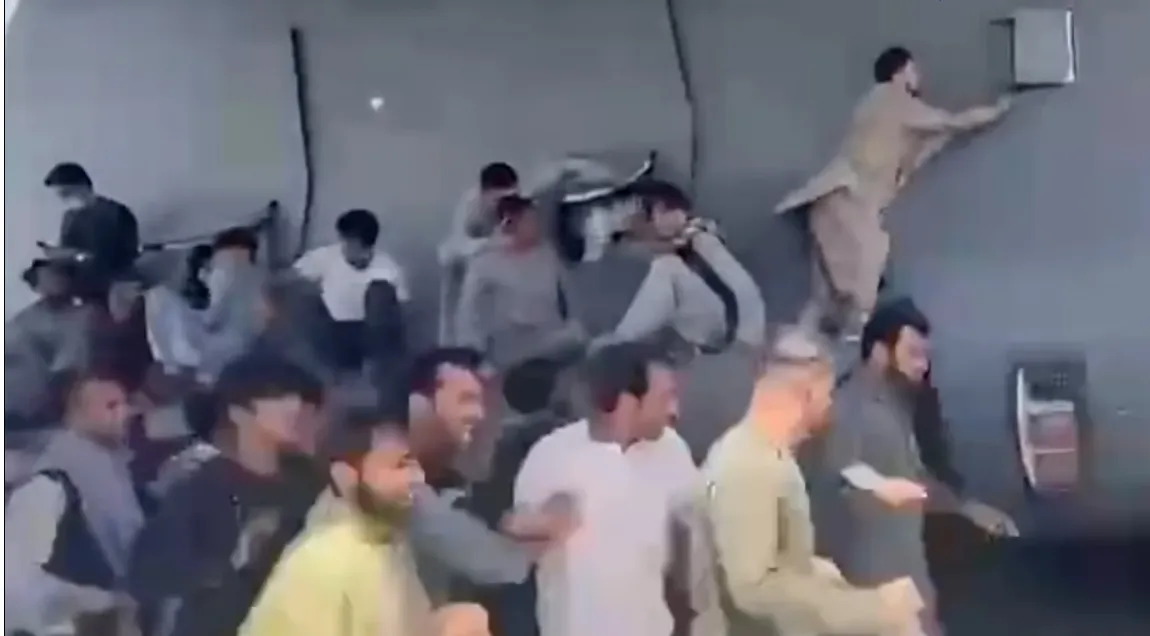 Бегство из Афганистана. 