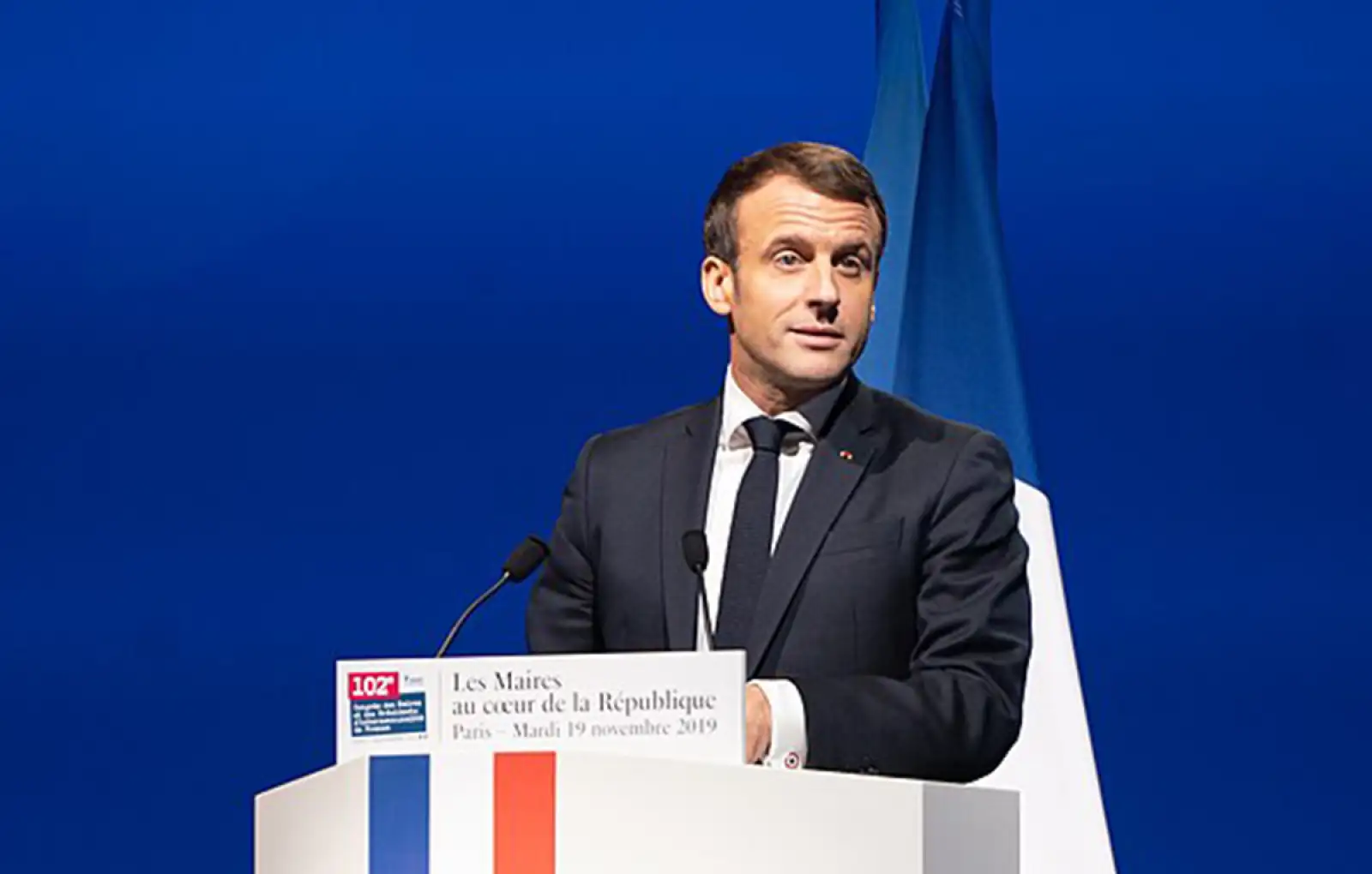 Эмманюэль Макрон.  