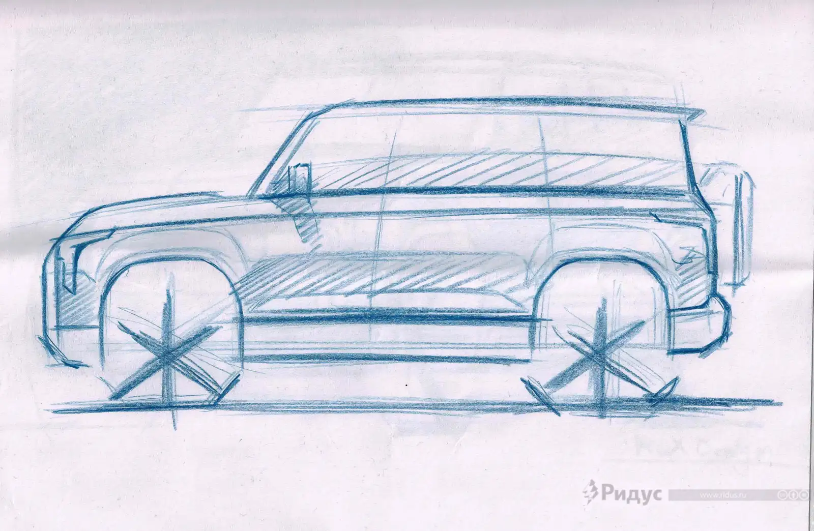 ROX 01, эскиз от Карла Ксиа.  