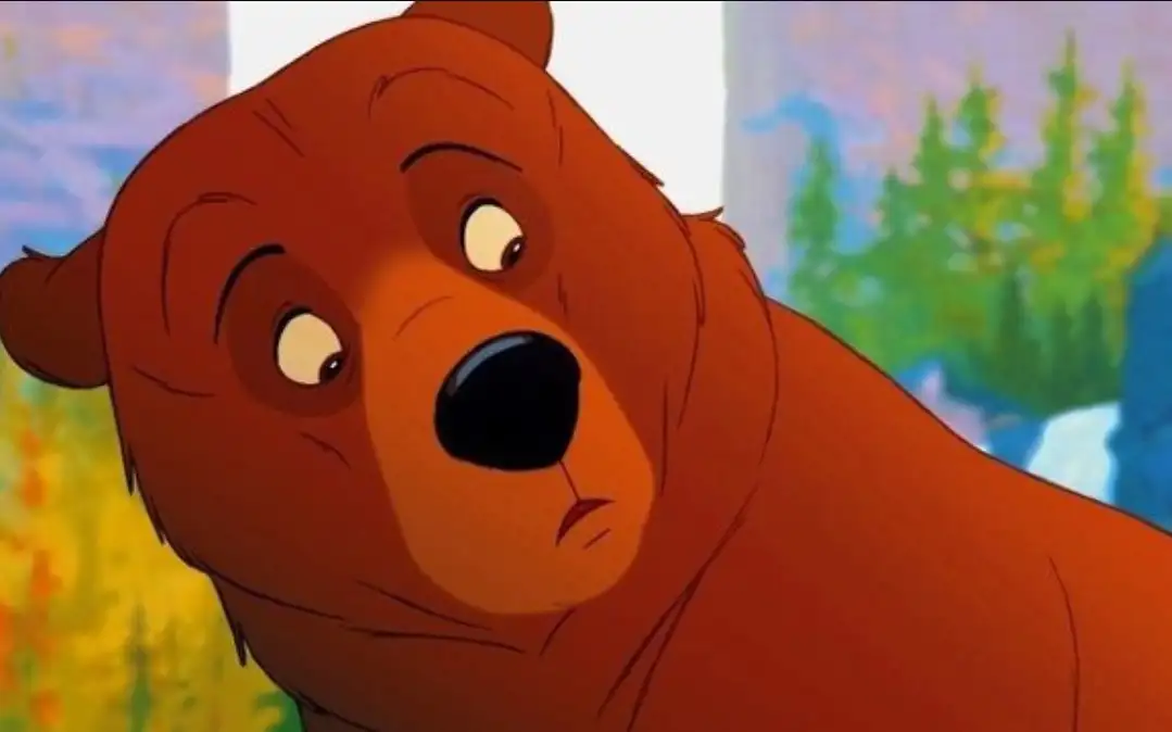 Кадр из мультфильма «Братец медвежонок».