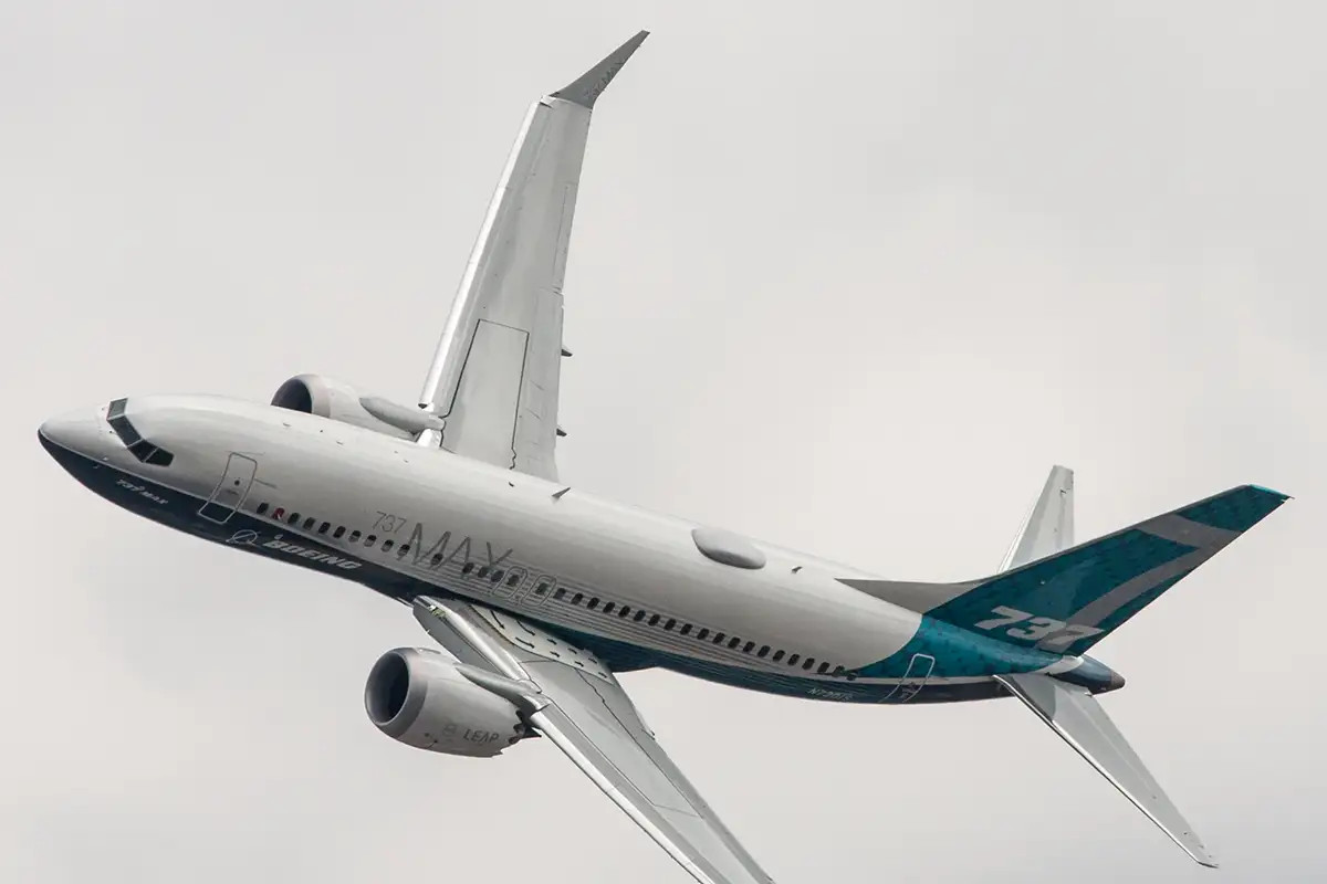 Boeing 737 MAX. 