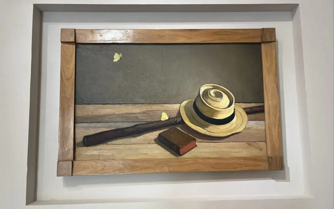 Фрагмент экспозиции выставки «Равновесие неравного» Дмитрия Краснопевцева в ЦСИ AZ/ART.