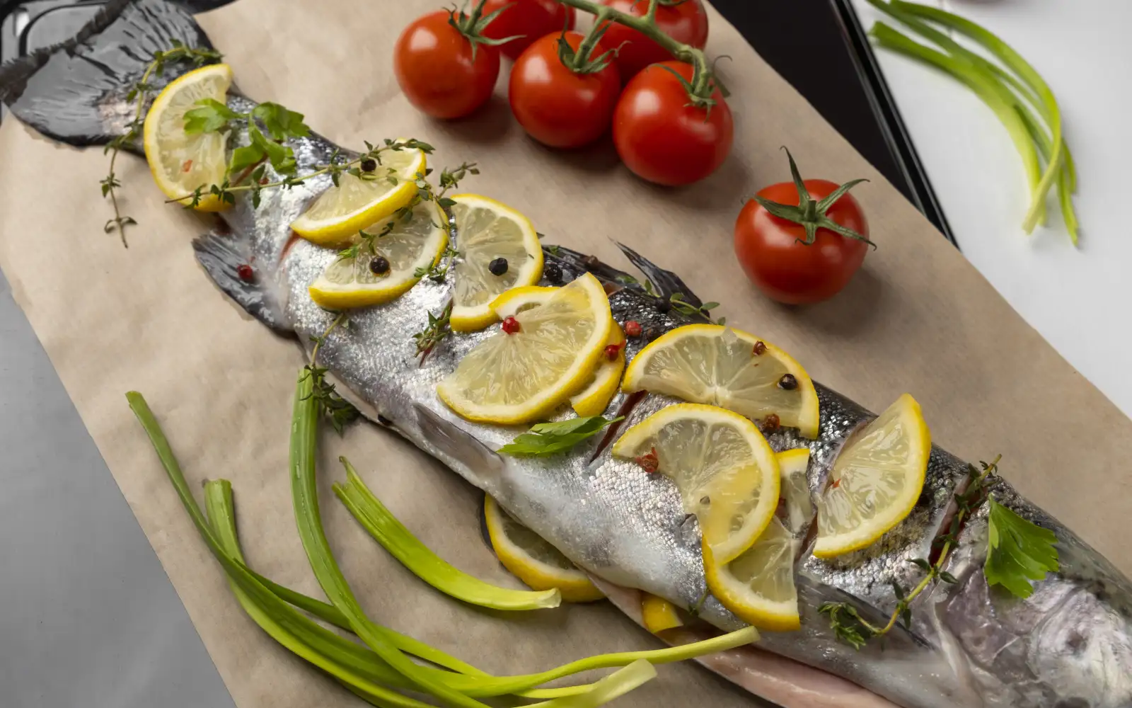 Рыба с лимоном.