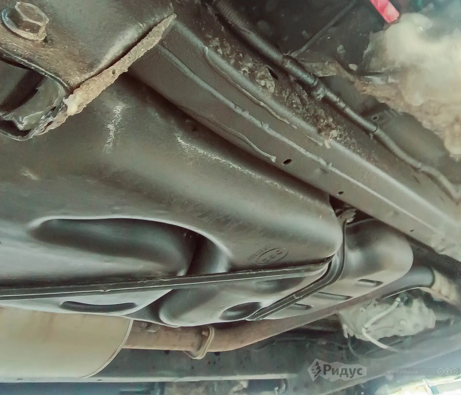 Changan Hunter Plus, пластиковый бензобак.  