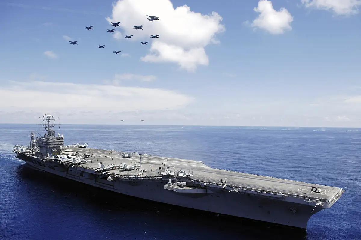 USS Abraham Lincoln. 