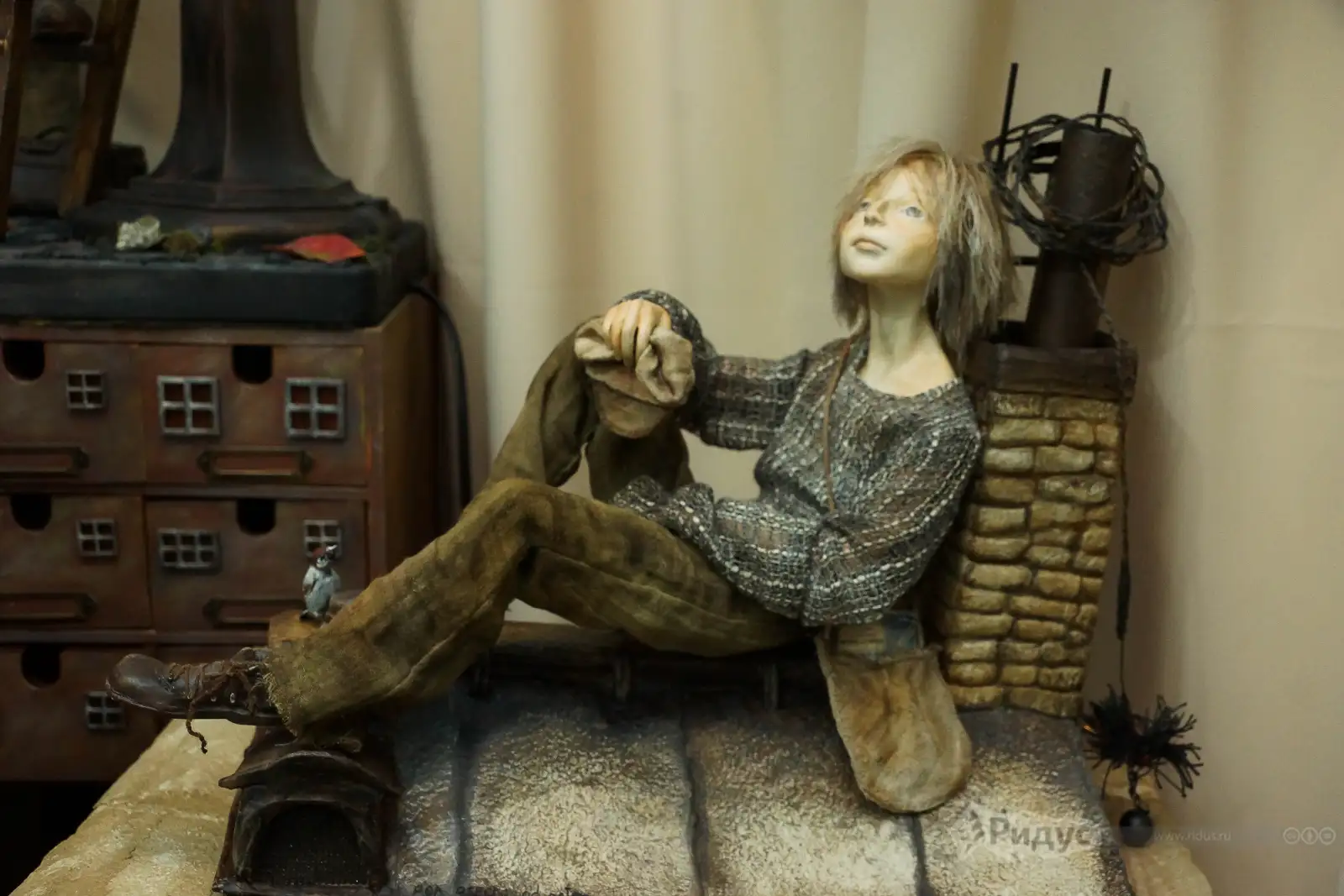 «Искусство куклы» 2025, мастер - трубочист, особо не перетрудился.   