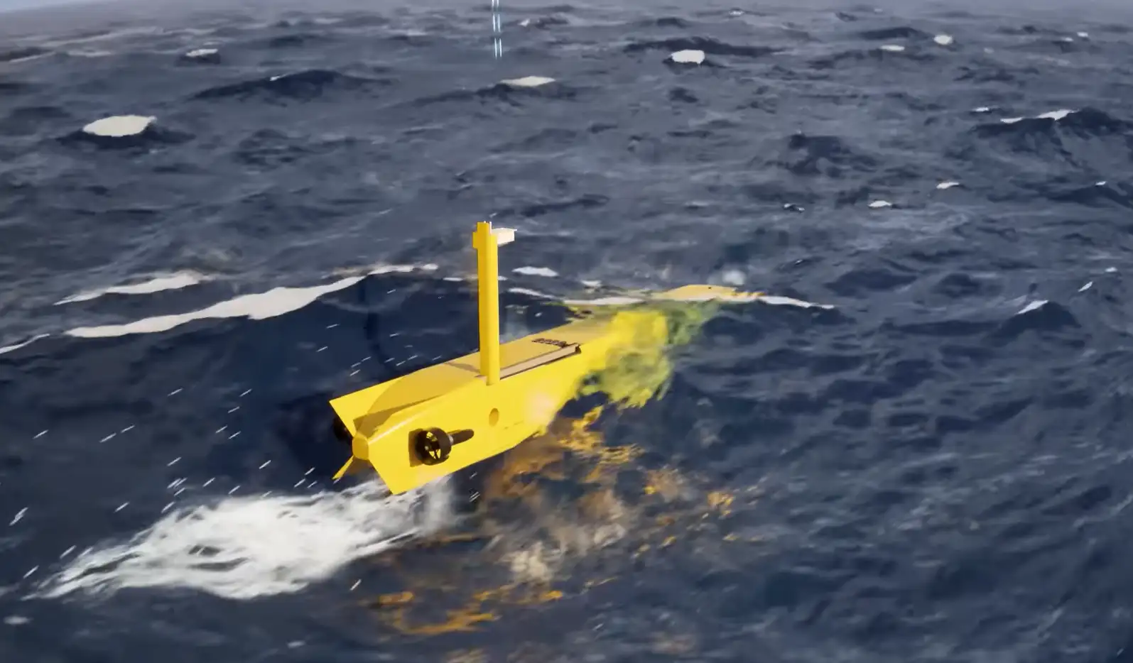 Подводный дрон Lamprey. 