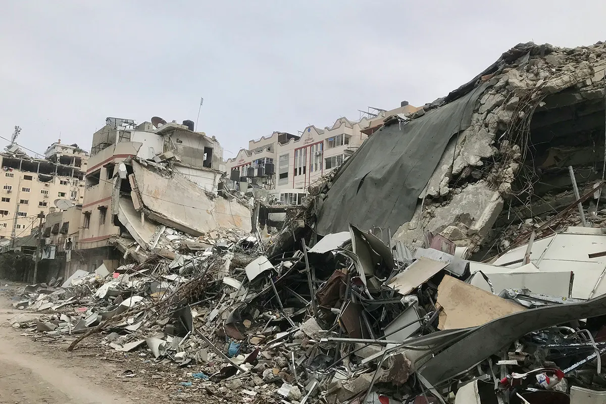 Разрушения в секторе Газа