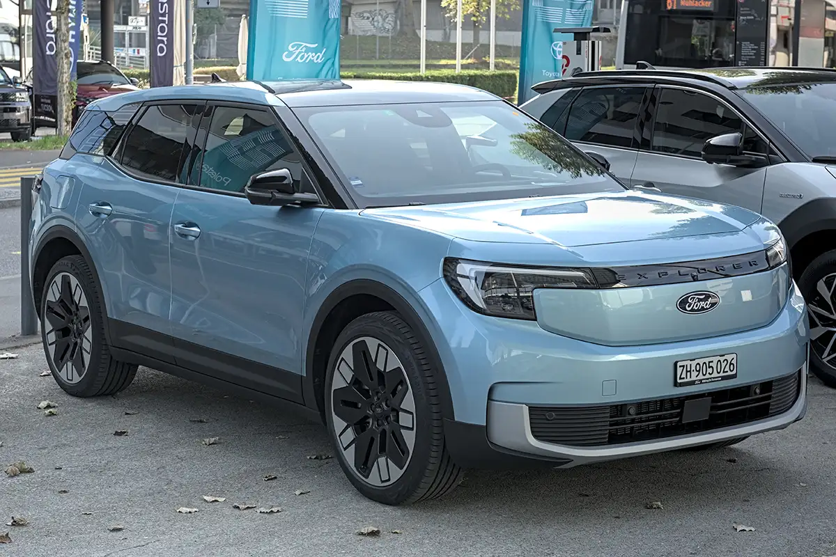 Ford Explorer EV. 