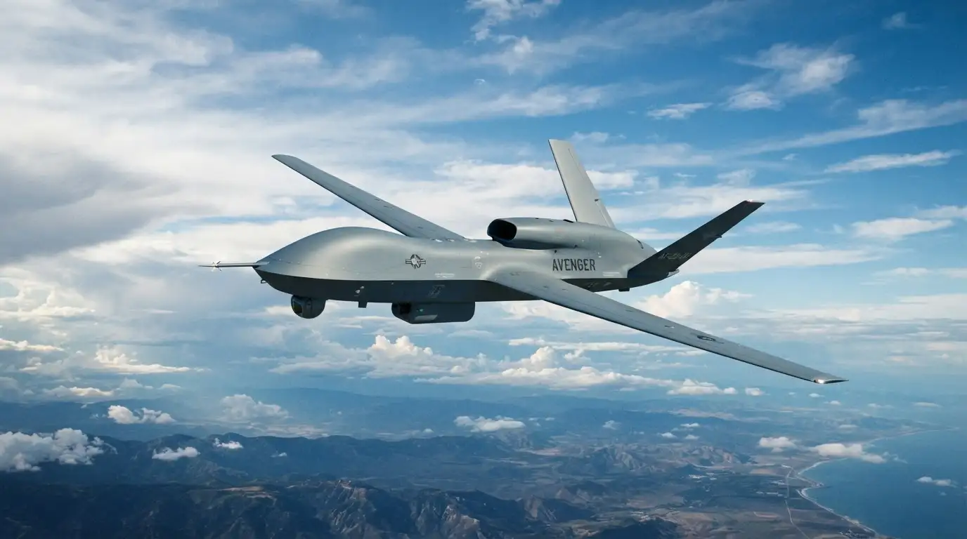 MQ-20, изображение сгенерировано ИИ. 