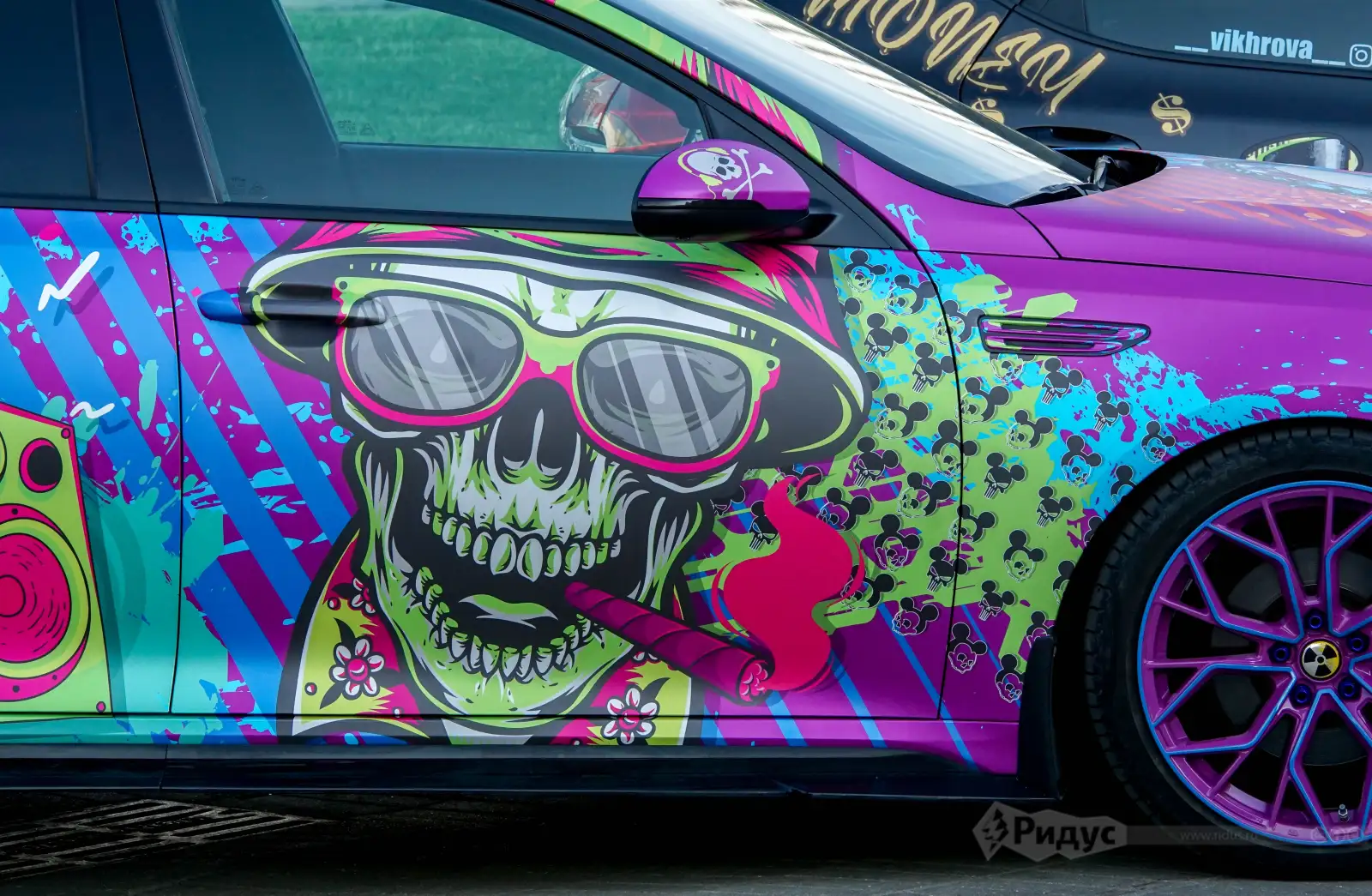 TUNING SHOW 2025, немного винила и аэрографии.  