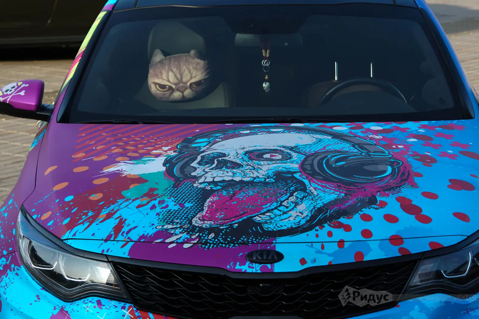 TUNING SHOW 2025, немного винила и аэрографии.  