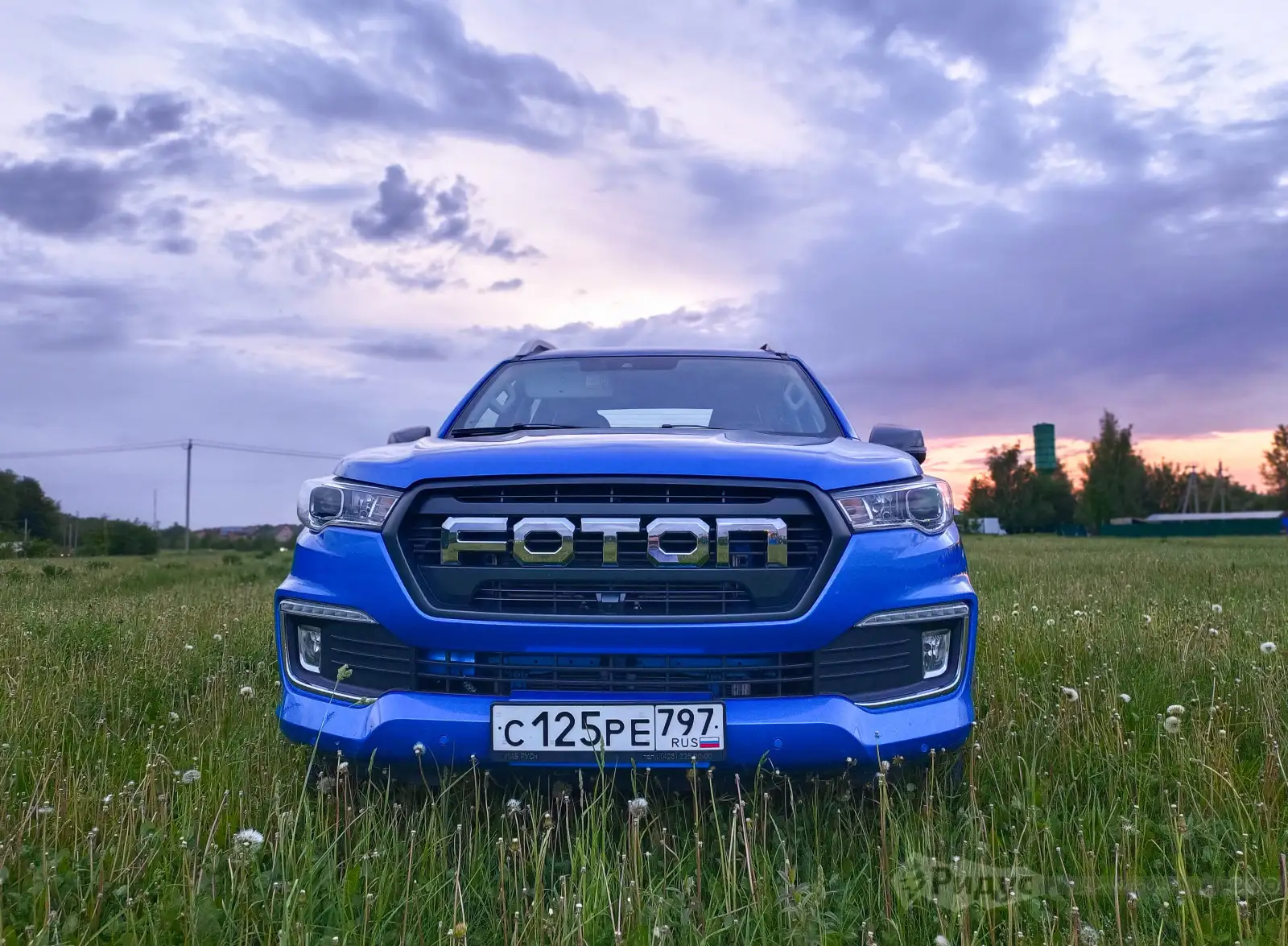 Foton Tunland G7, вид спереди. Foton Tunland G7, вид спереди.