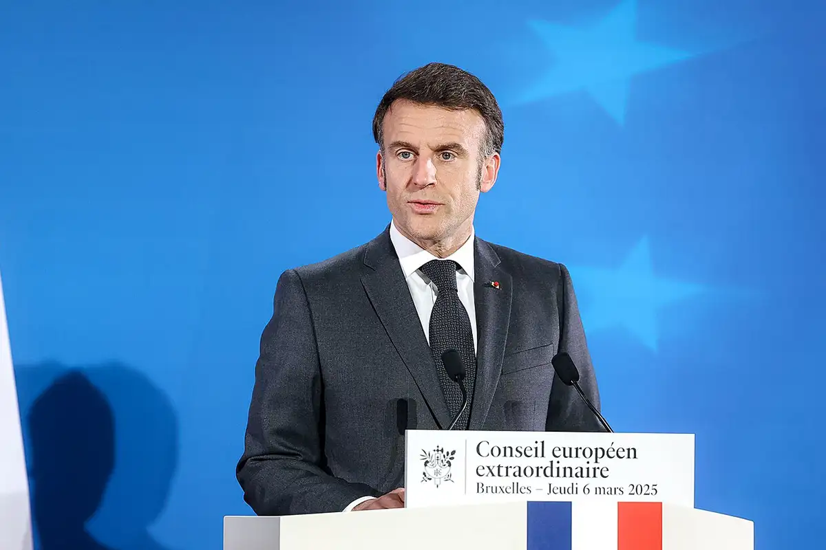 Эммануэль Макрон. 