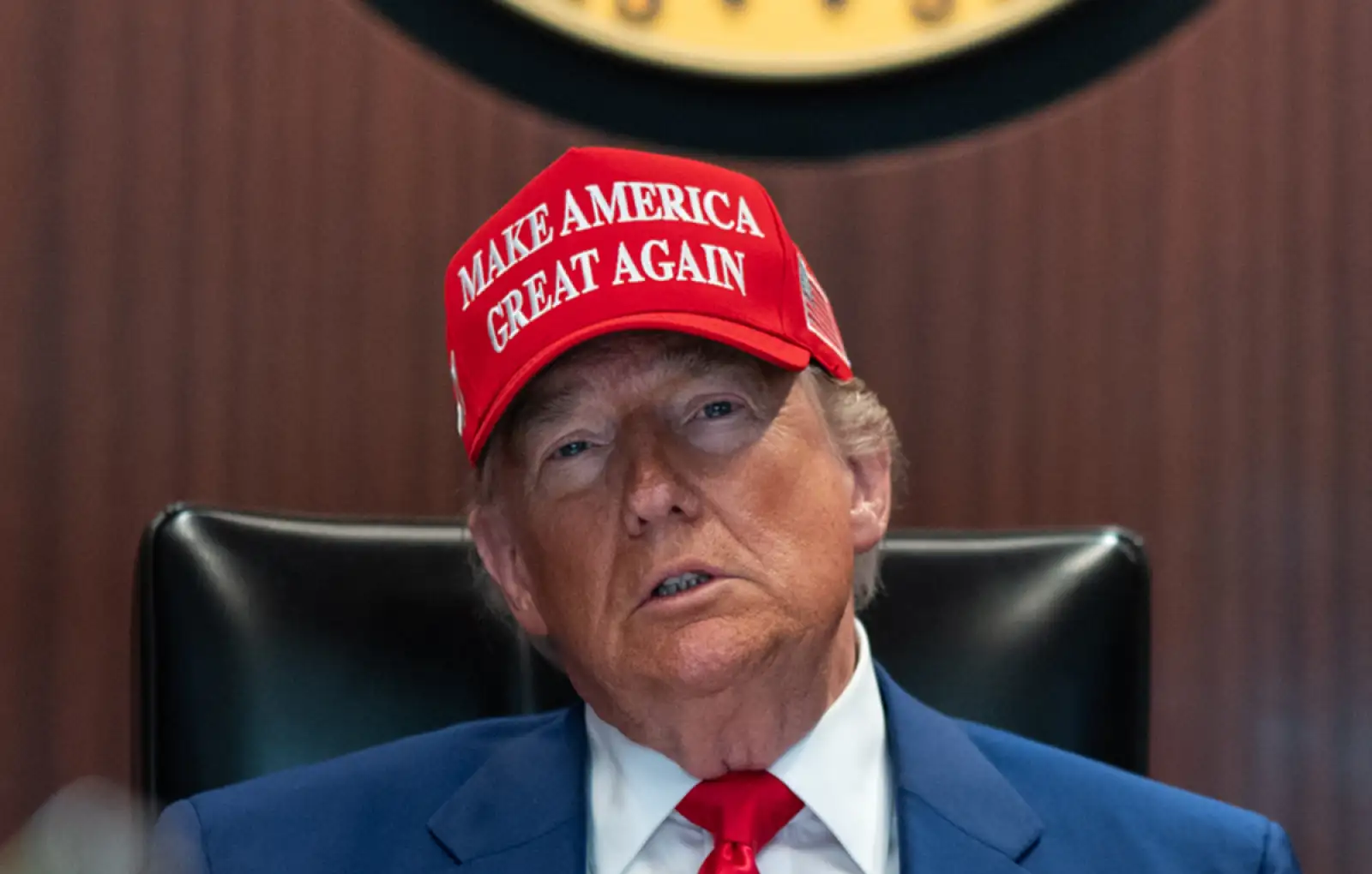 Президент США Дональд Трамп.   