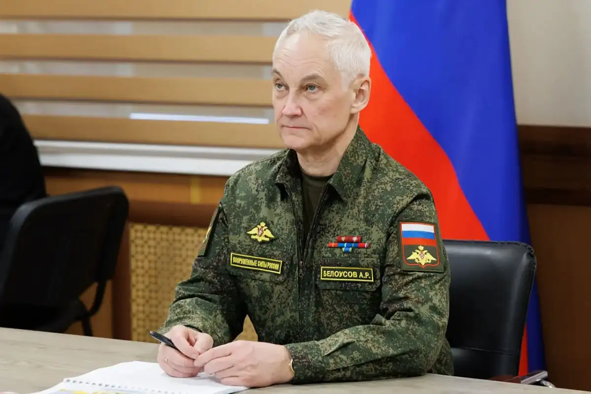 Министр обороны РФ Андрей Белоусов. 