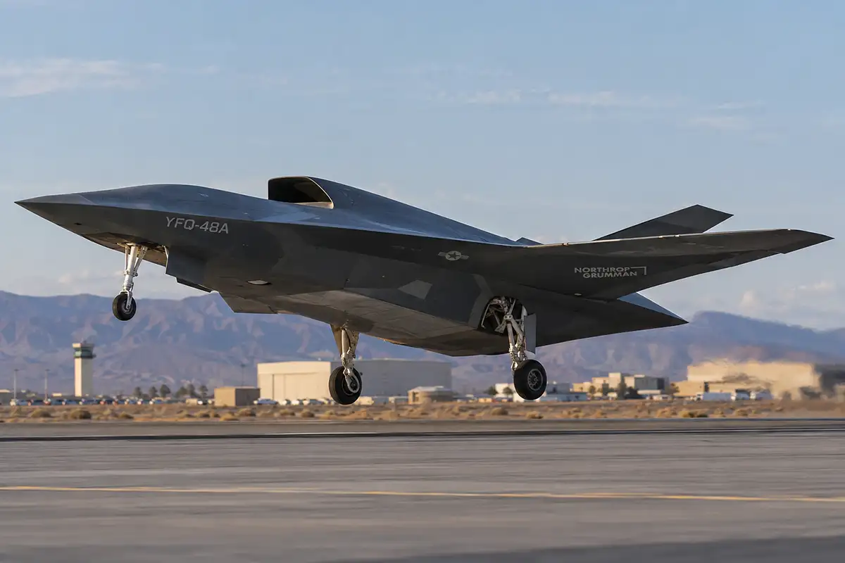 YFQ-48A Talon Blue. 