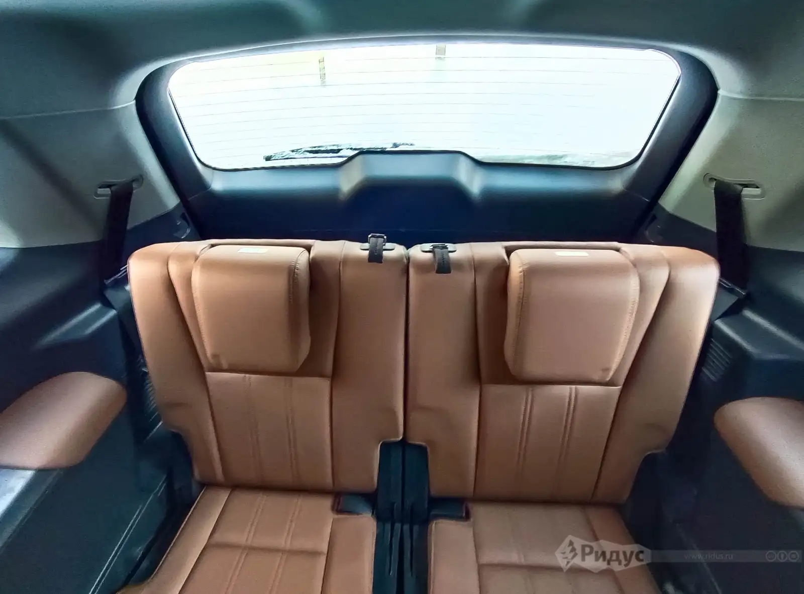 Changan CS95 NEW, третий ряд сидений.  