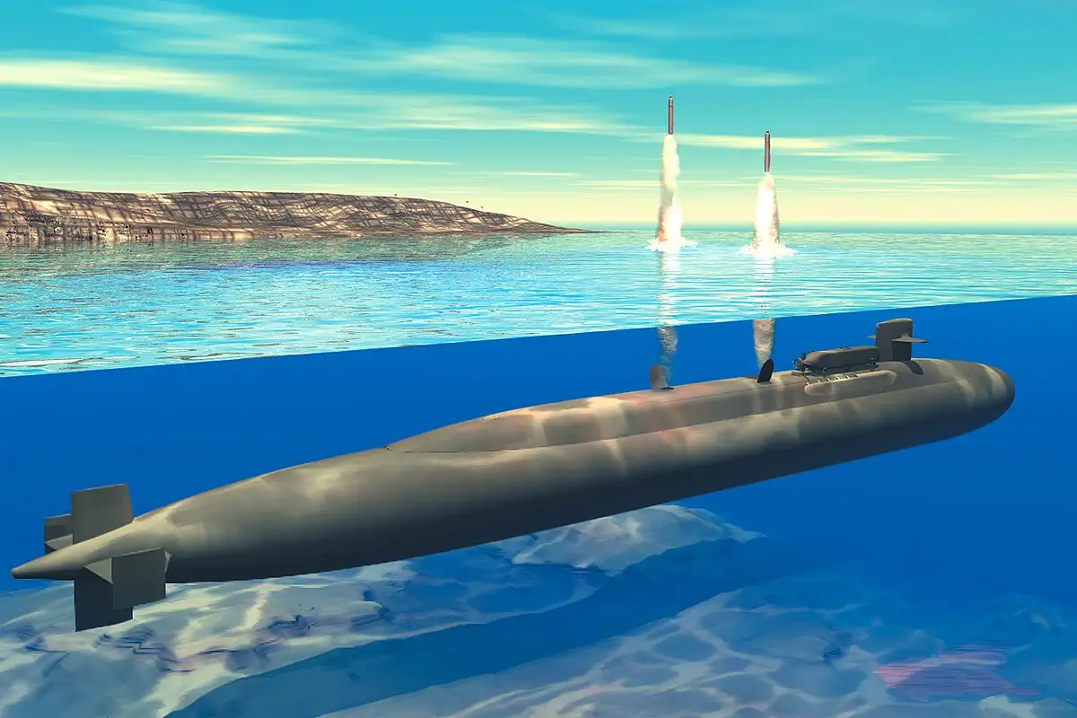 Запуск ракеты из подводного положения. Запуск ракеты из подводного положения.
