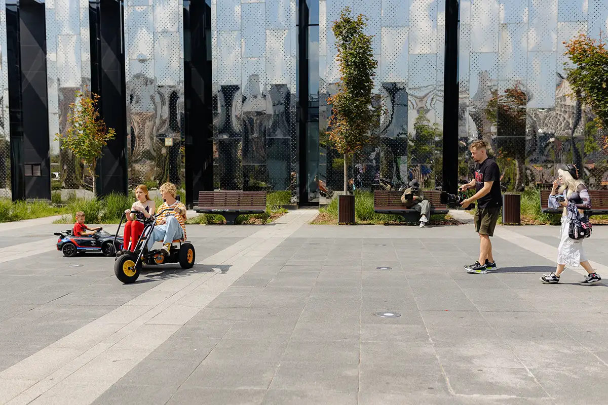 Съемочный процесс. 