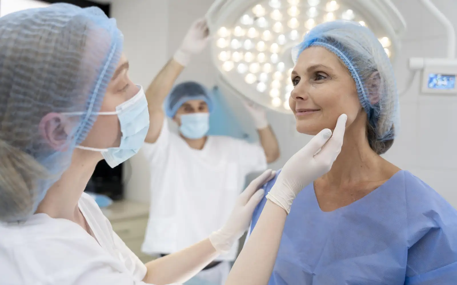 Подготовка к операции.