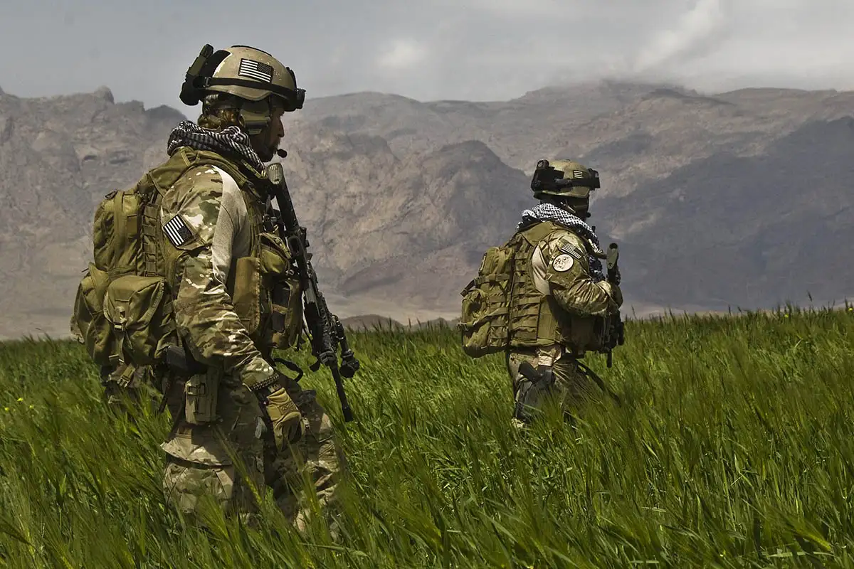 Американские солдаты. 