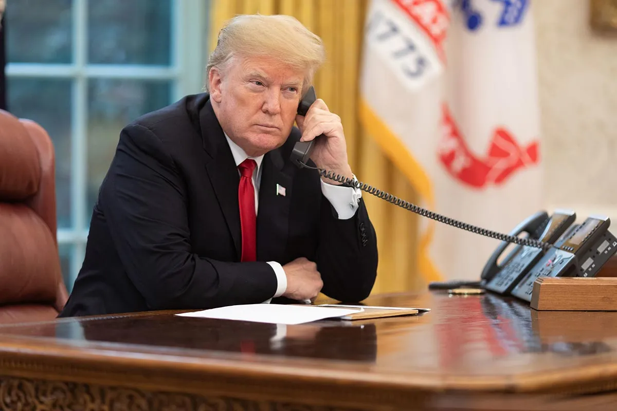 Экс-президент США Дональд Трамп.