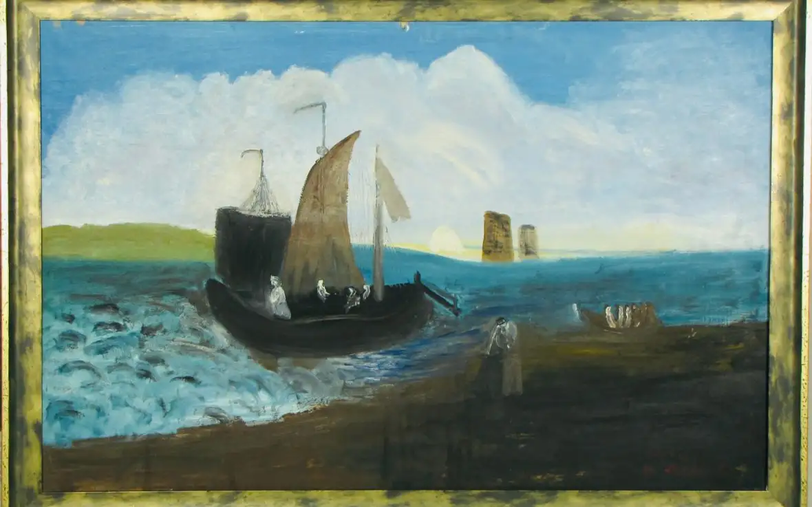 Картина Любови Майковой «Прощай» (1991). 