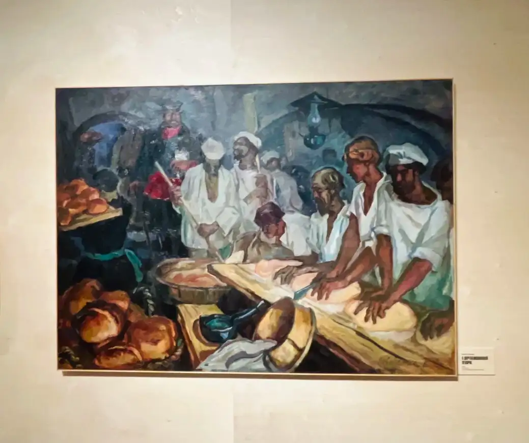«В дореволюционной пекарне» (1970-е годы) Виктора Коваленко