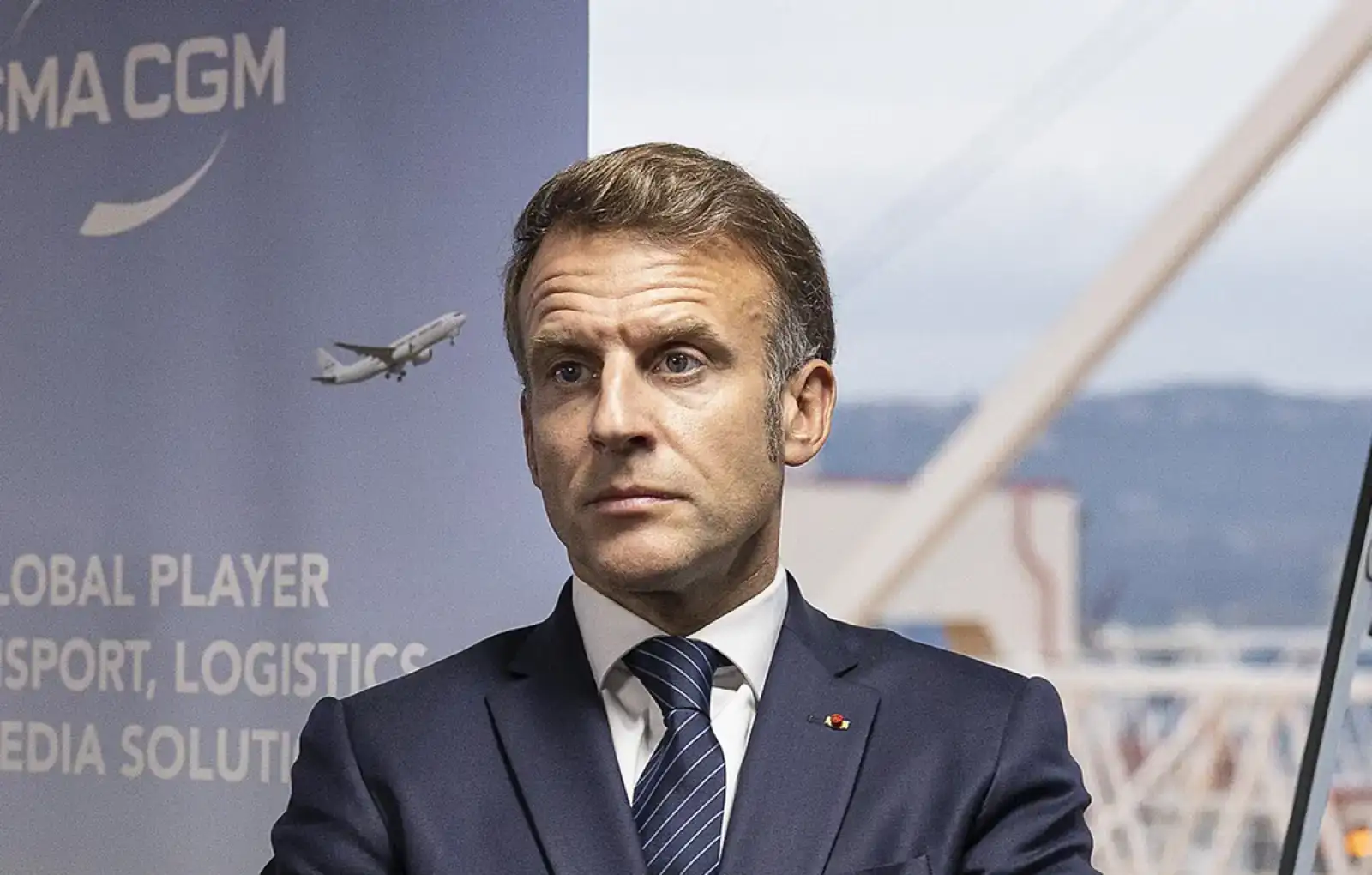 Президент Франции Эммануэль Макрон.  