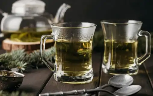 Зеленый чай.