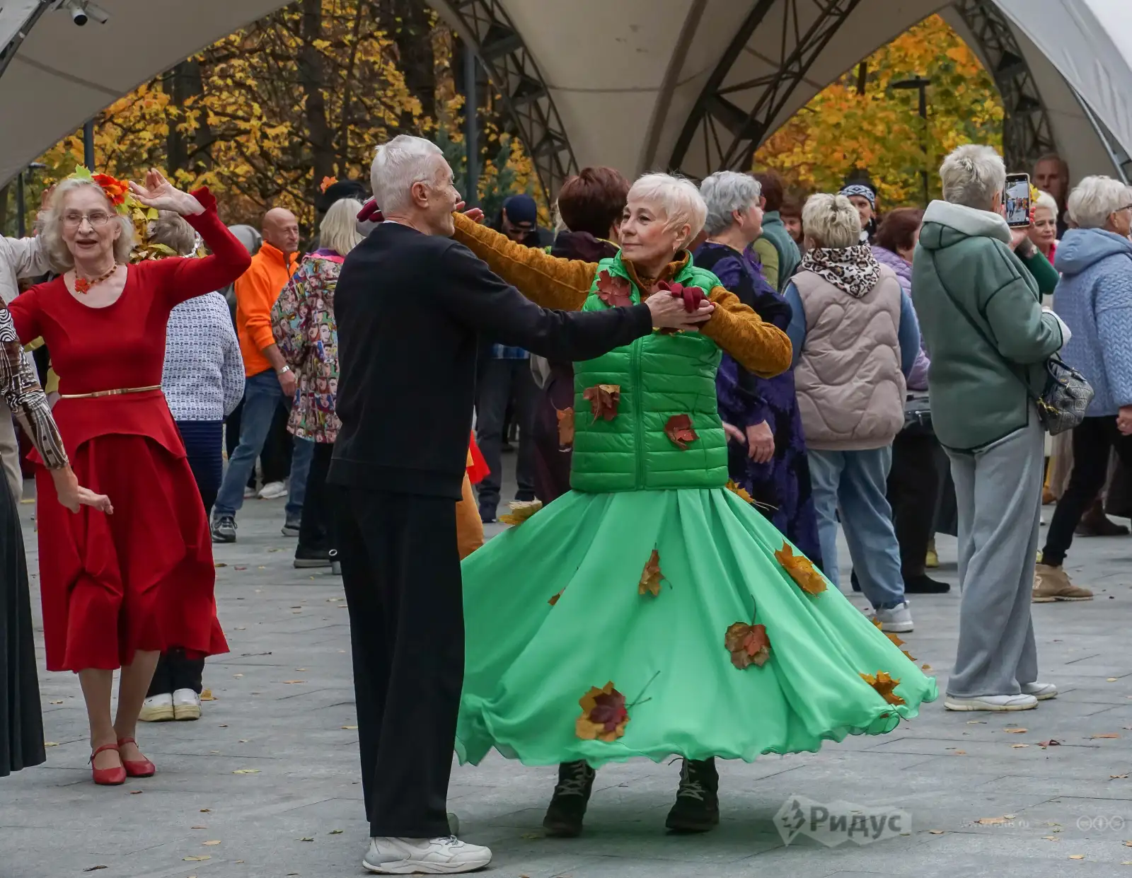 Осень пришла в Москву. 