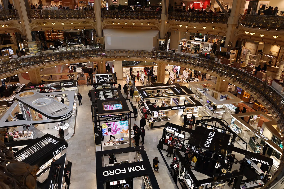 Торговый центр в Париже