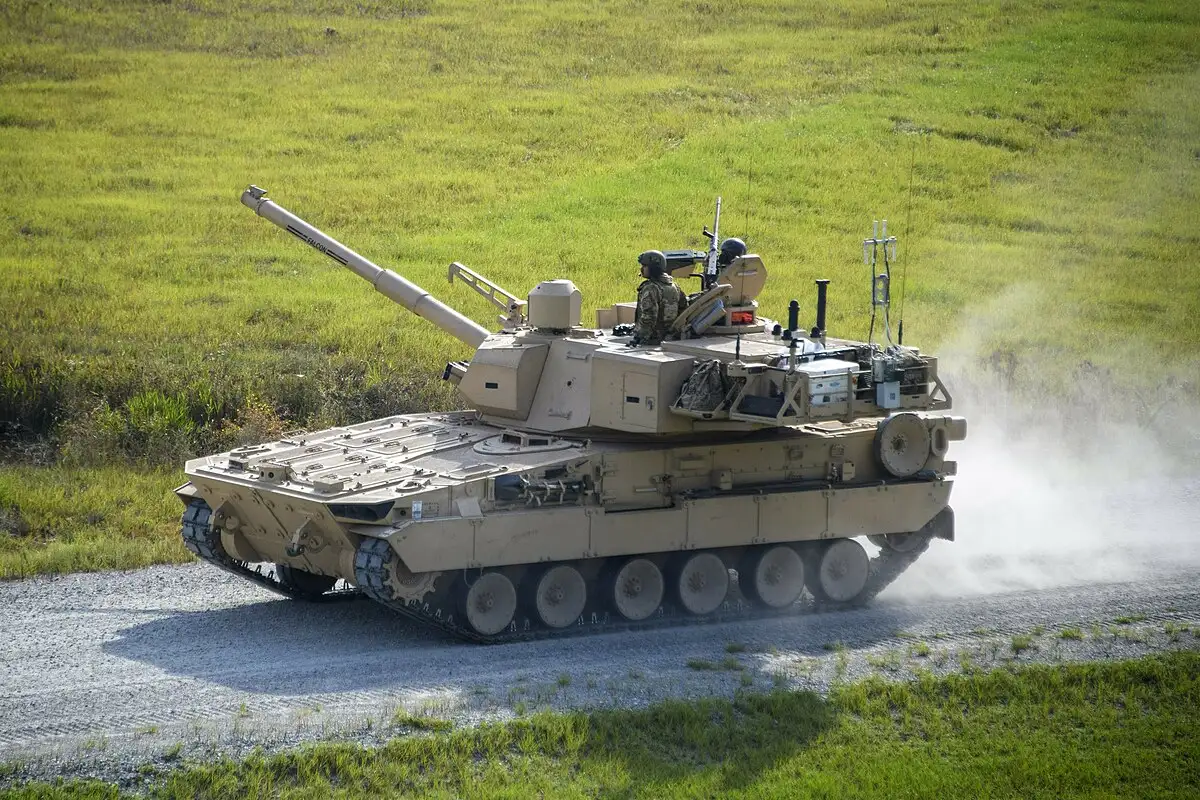 Легкий танк M10 Booker. Легкий танк M10 Booker.