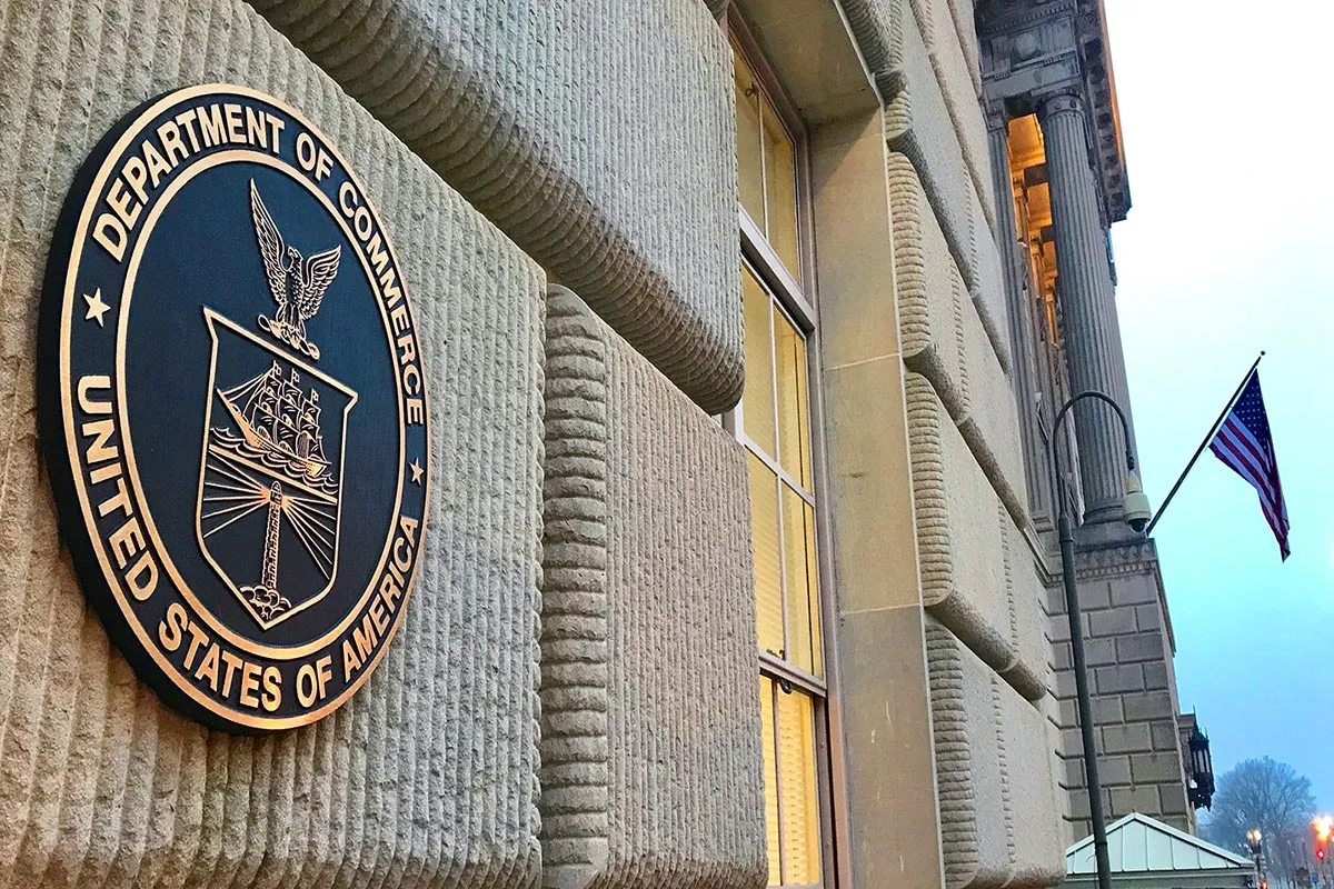 Министерство торговли США. Министерство торговли США.