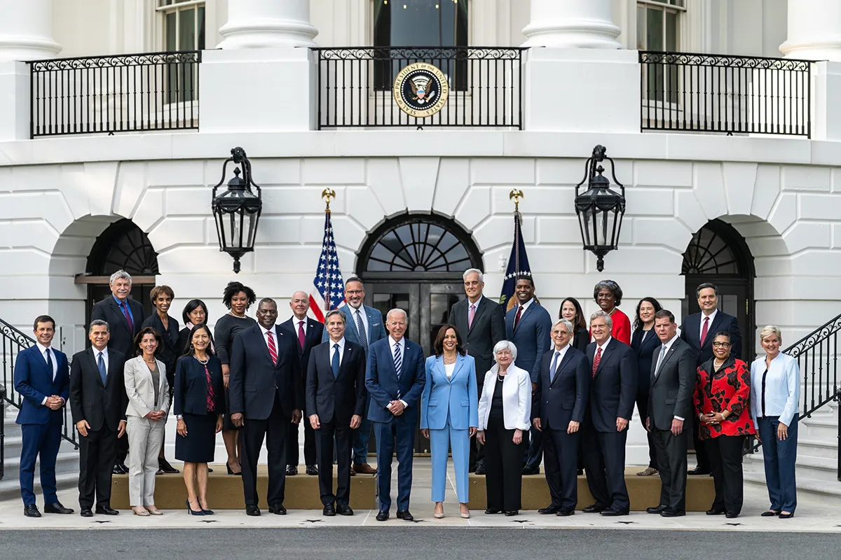 Джо Байден, Камала Харрис и члены кабинета министров