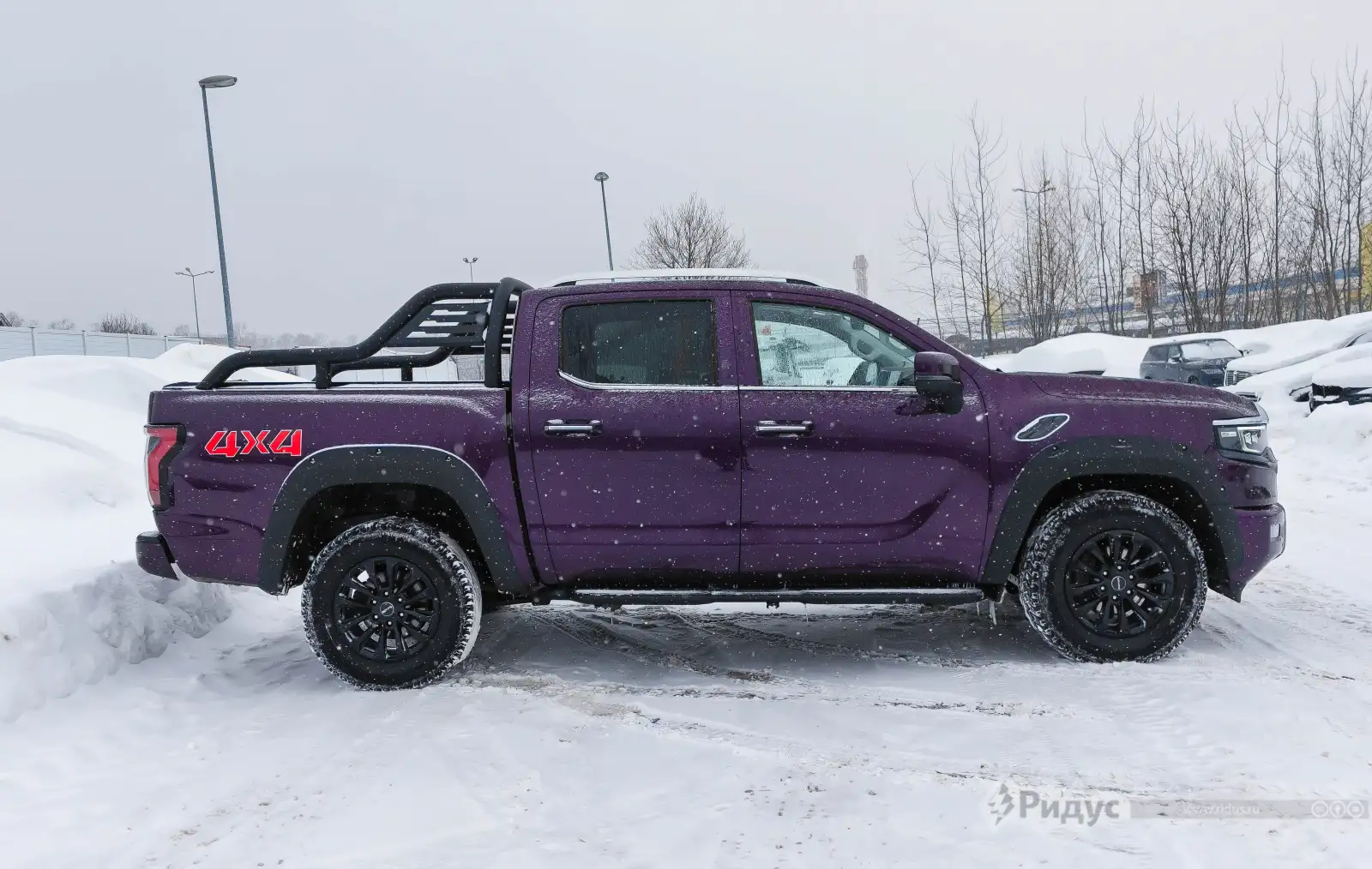 Foton Tunland V9, вид сбоку.  