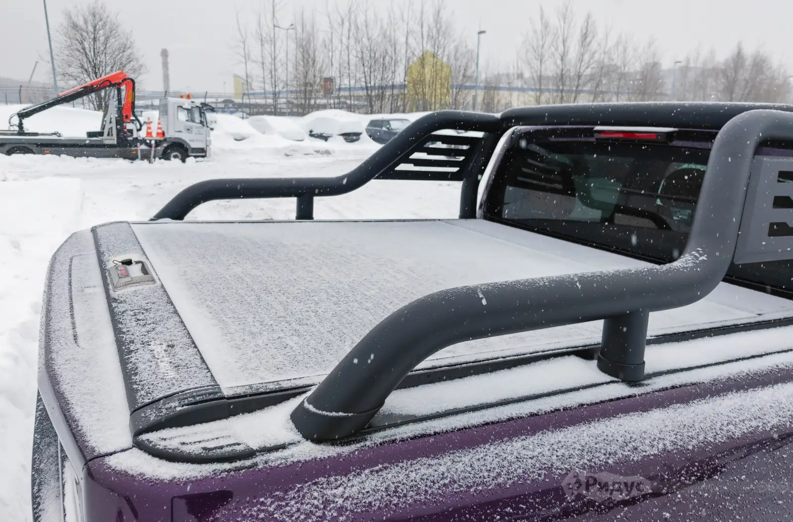 Foton Tunland V9, роллета, закрывающая кузов.  