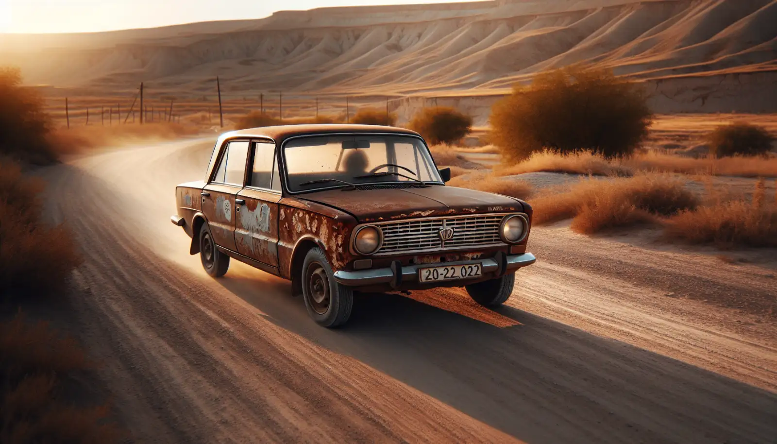 Автомобиль ВАЗ, художественное изображение. 