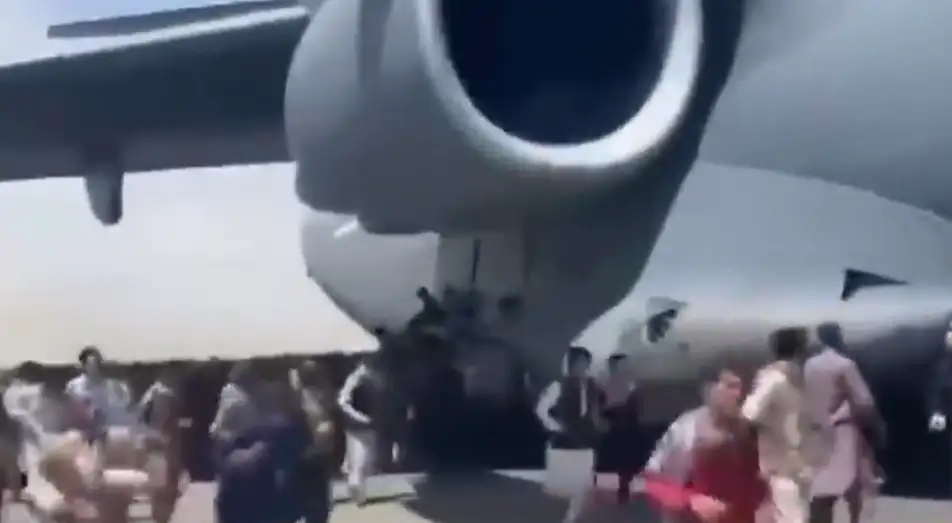 Бегство из Афганистана. 