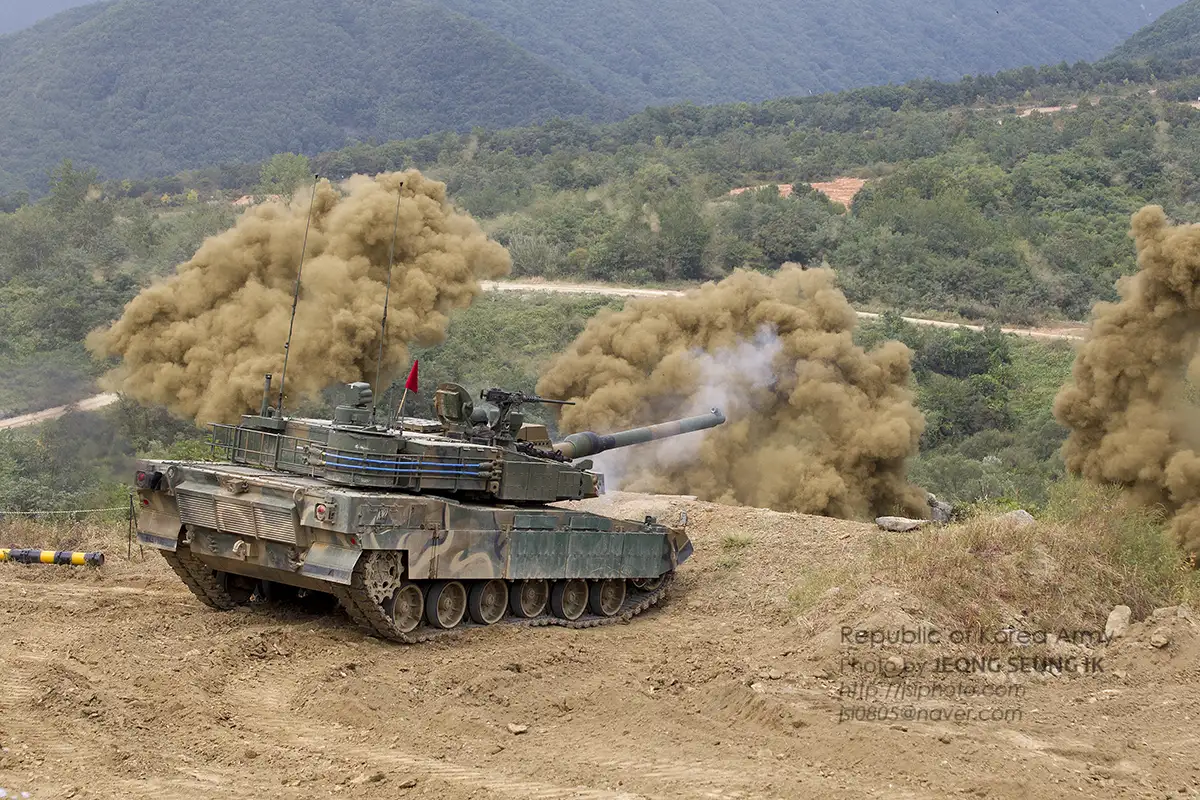 Южнокорейский танк K2 Black Panther. Южнокорейский танк K2 Black Panther.