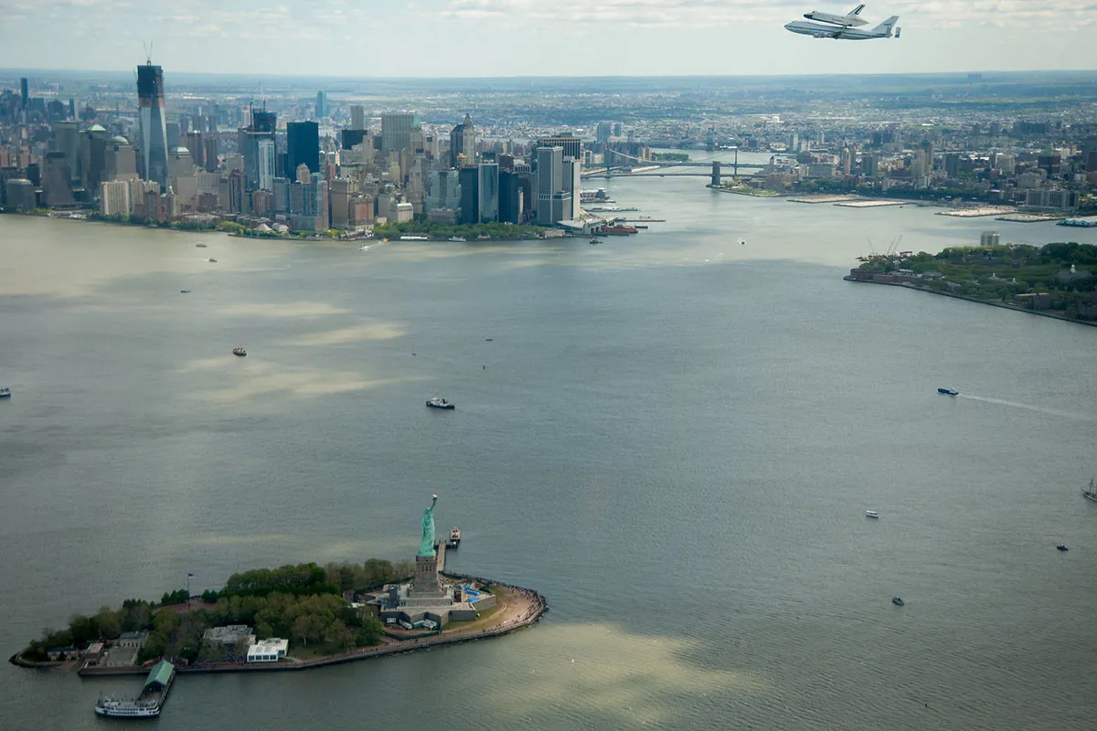 Статуя Свободы в Нью-Йорке