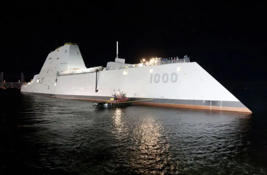 Эсминец Zumwalt. 